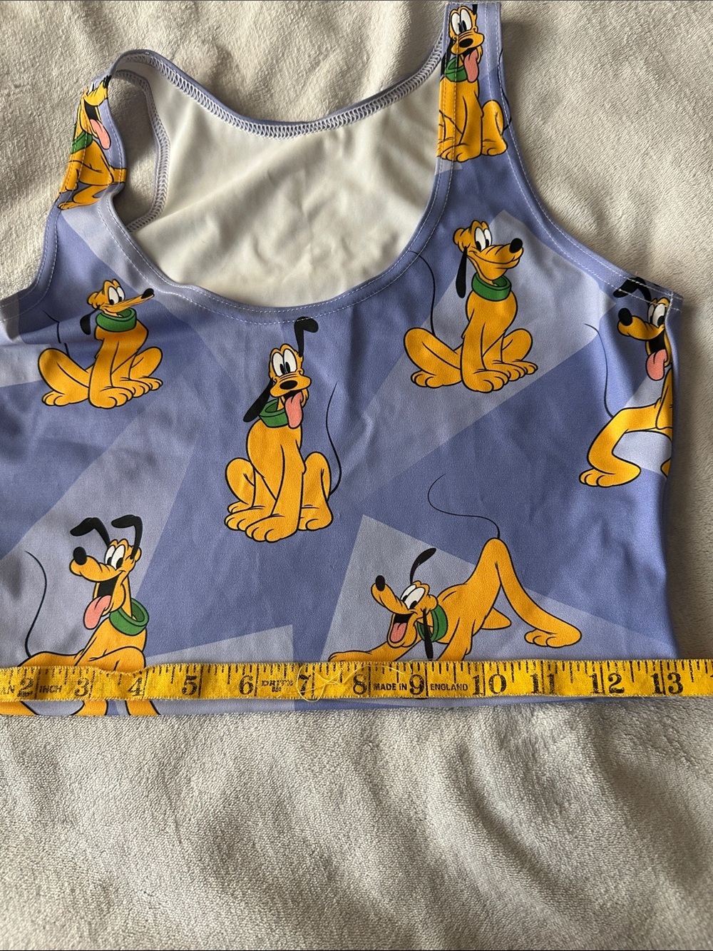 BlackMilk Disney Pluto crop top sz m - Picture 5 of 5